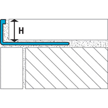 Load image into Gallery viewer, Texture Coated Aluminum - L Shape Edge Profile (LS4)
