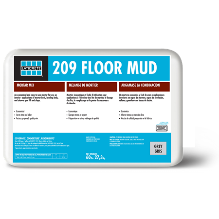 209 Floor mortar bed Mud - Vesta Contractors Desk