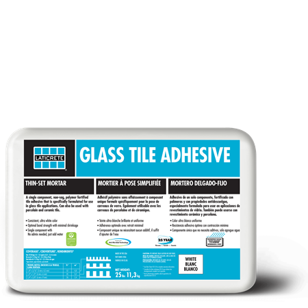 Glass Tile Adhesive mortar - Vesta Contractors Desk