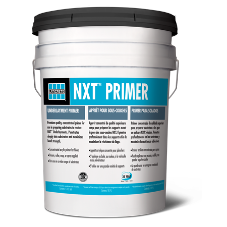 NXT® Primer for self leveling underlayments - Vesta Contractors Desk